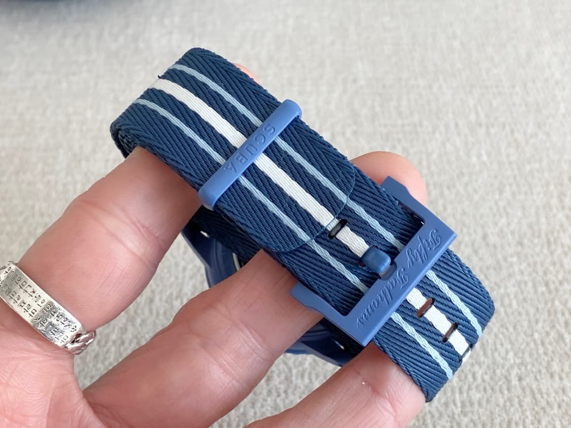 스와치X블랑팡 오션 오브 스톰 42mm 바이오 세라믹 오토메틱 블루 상품이미지10