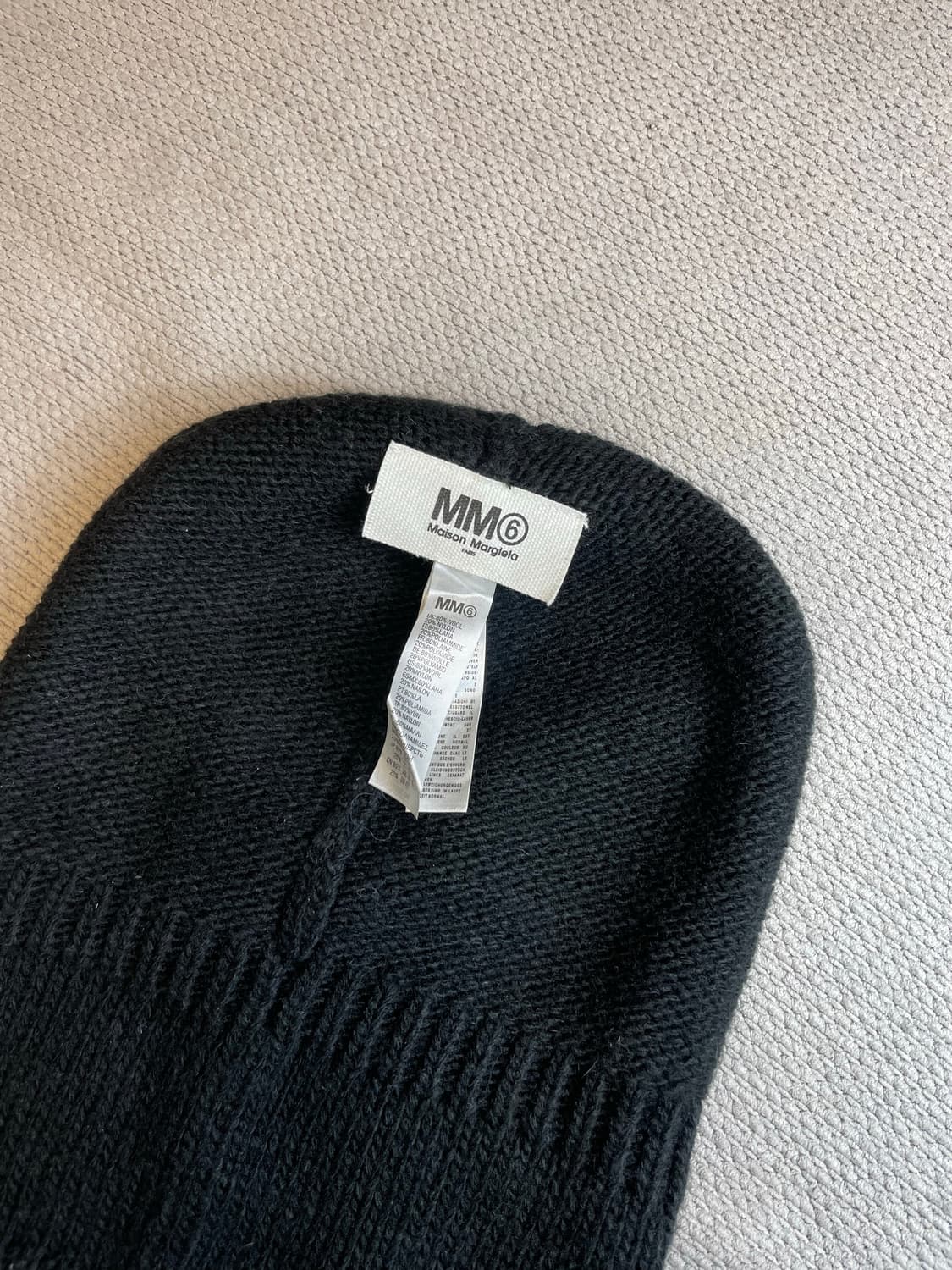 MM6 로고 비니 상품이미지2