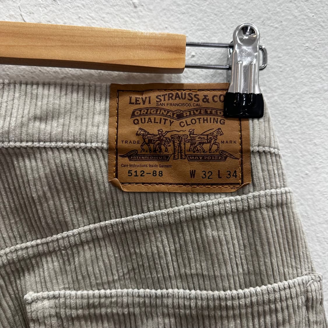 리바이스512 코듀로이 팬츠(32) 상품이미지8