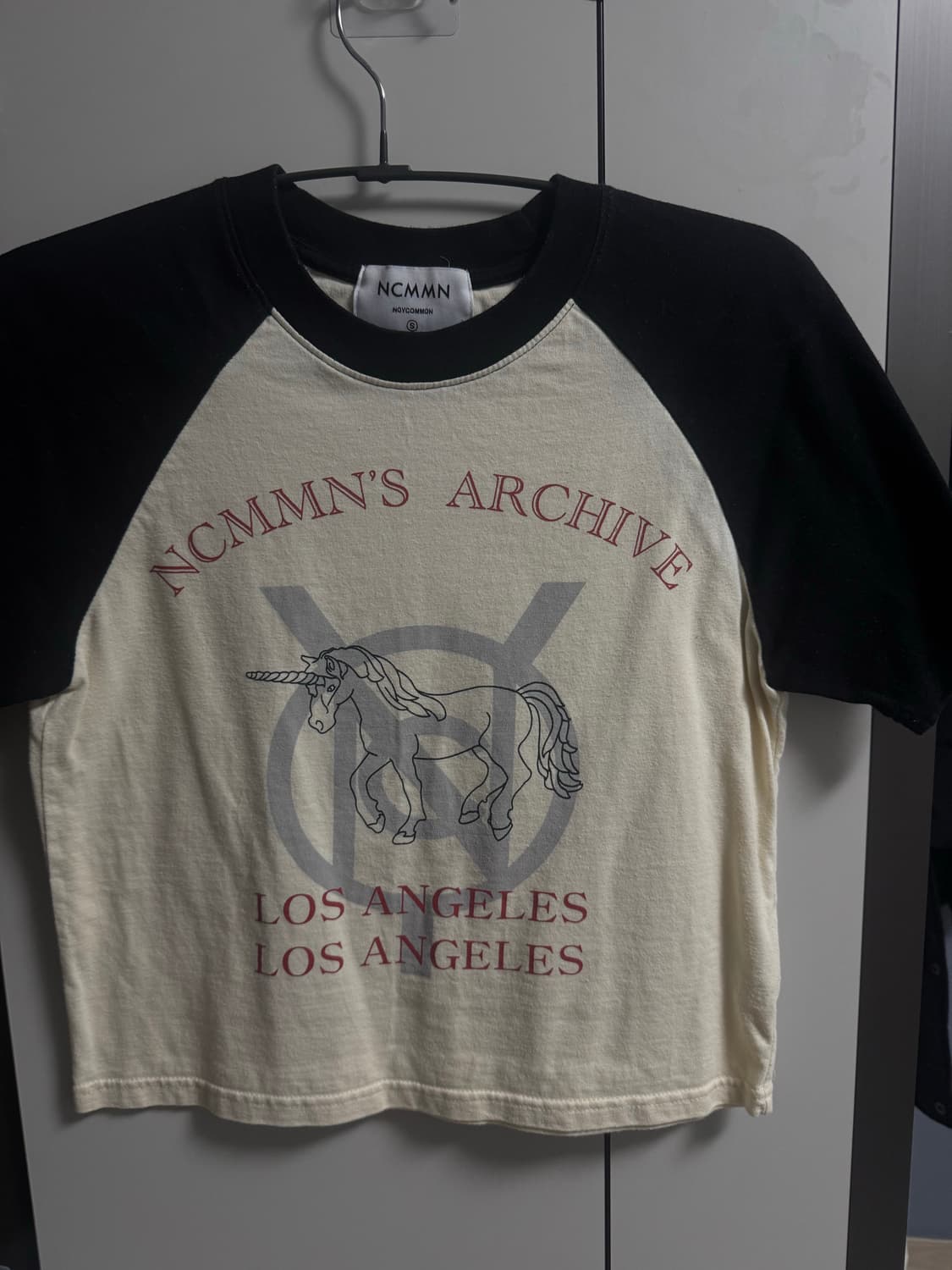 UNICORN CROP TEE BK 상품이미지1