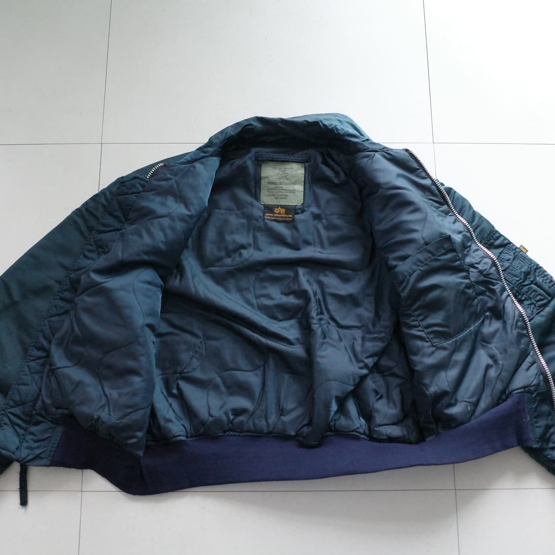 90s 알파인더스트리 CWU-45/P 플라이트자켓 L 상품이미지6