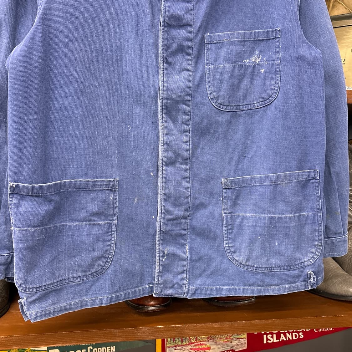 70s 프렌치 워크자켓 / 빈티지 초어자켓 워크웨어 N978 상품이미지4