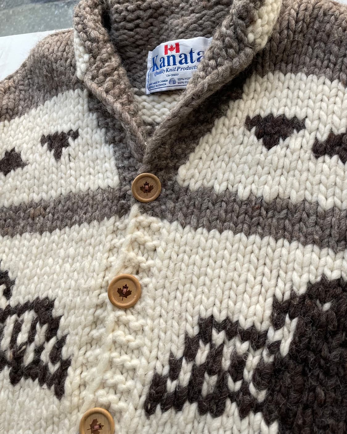 90s KANATA Thunderbird Cowichan 카나타 코위찬 상품이미지6