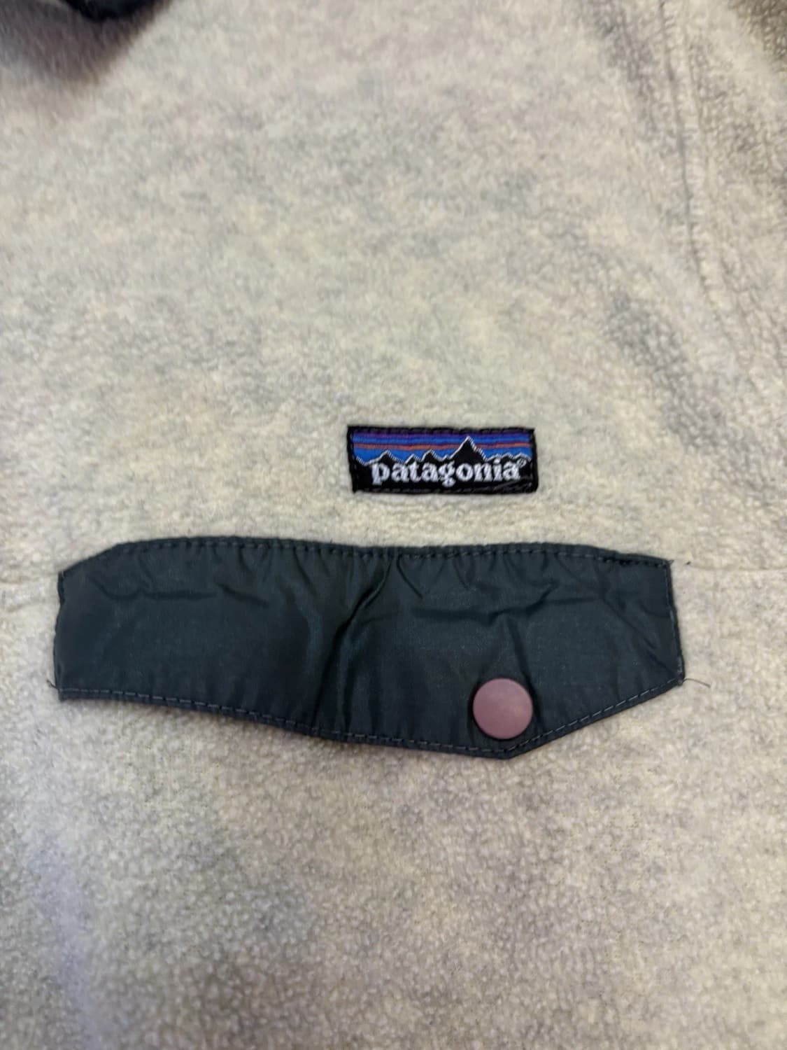 90s 멕시코 파타고니아 신칠라 스냅-T 오트밀헤더 상품이미지2