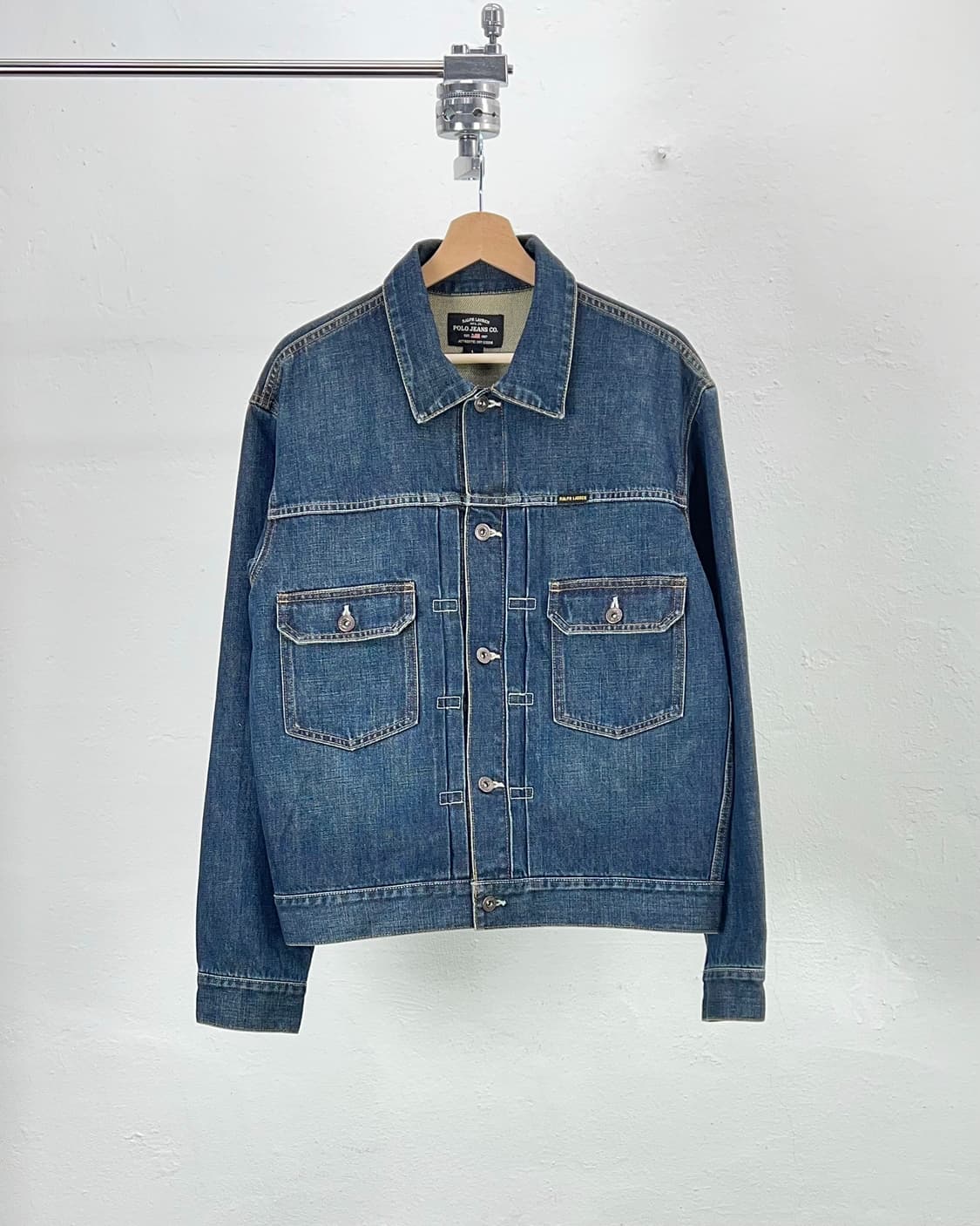 폴로 진스 2and 타입 2 인디고 데님 트러커 자켓 상품이미지1