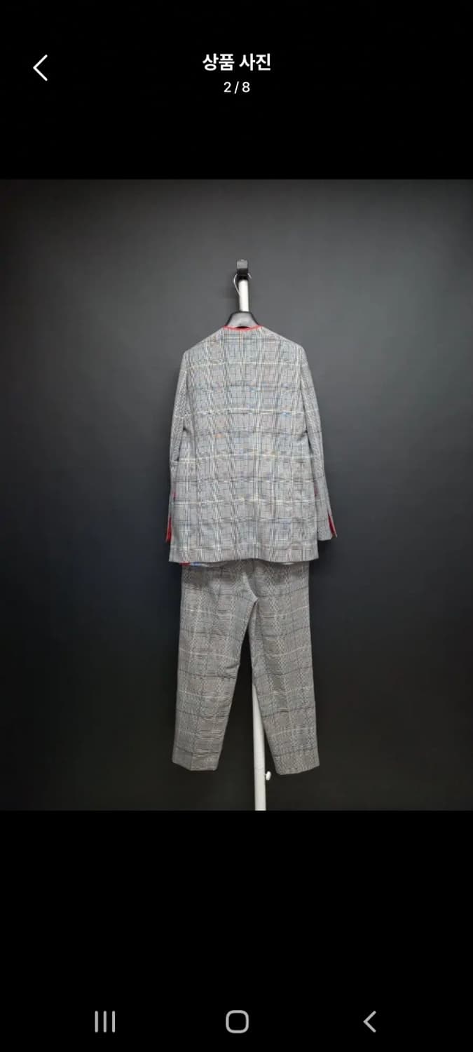 미샤 MICHAA 춘하 바지정장셋업 44 팬츠 상품이미지2