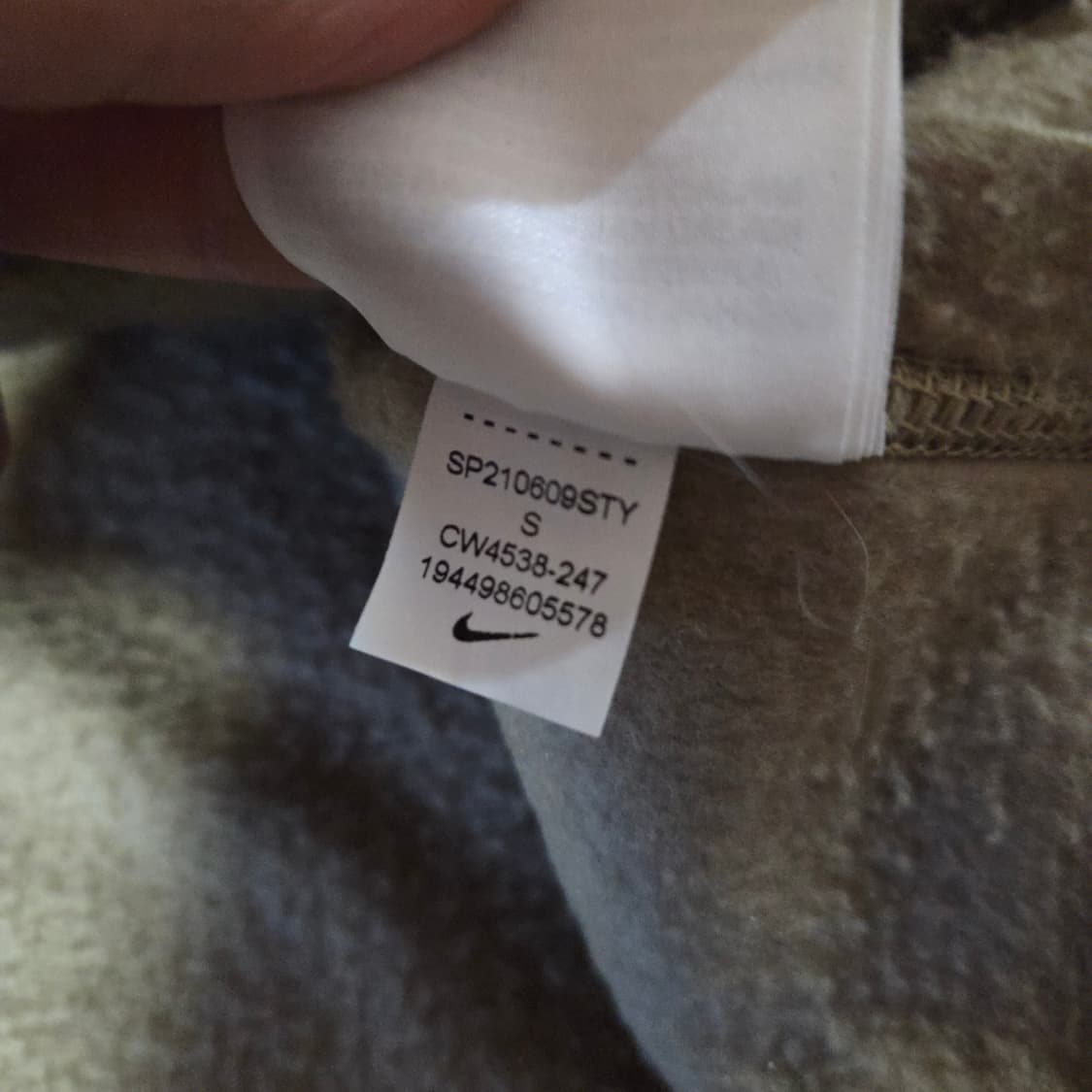 나이키 ACG 써마핏 플리스 풀오버 후드 S 컬리지그레이 상품이미지10