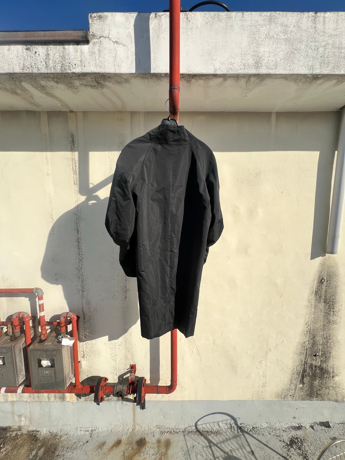 [Archive] 90s 겐조 프랑스제 실크 혼방 랩 코트 상품이미지2