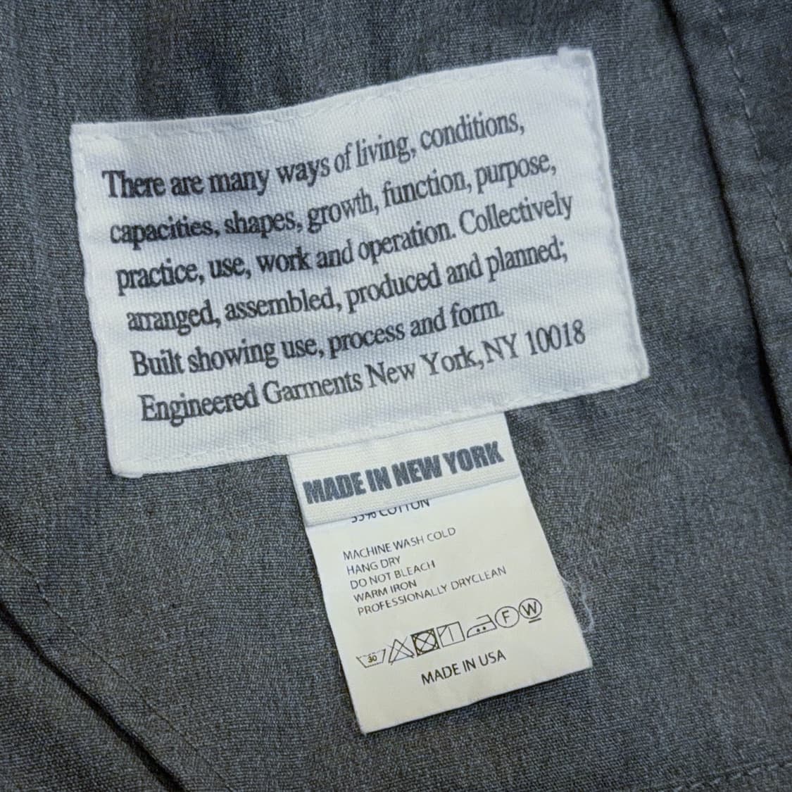 엔지니어드가먼츠 NA2 자켓 상품이미지9