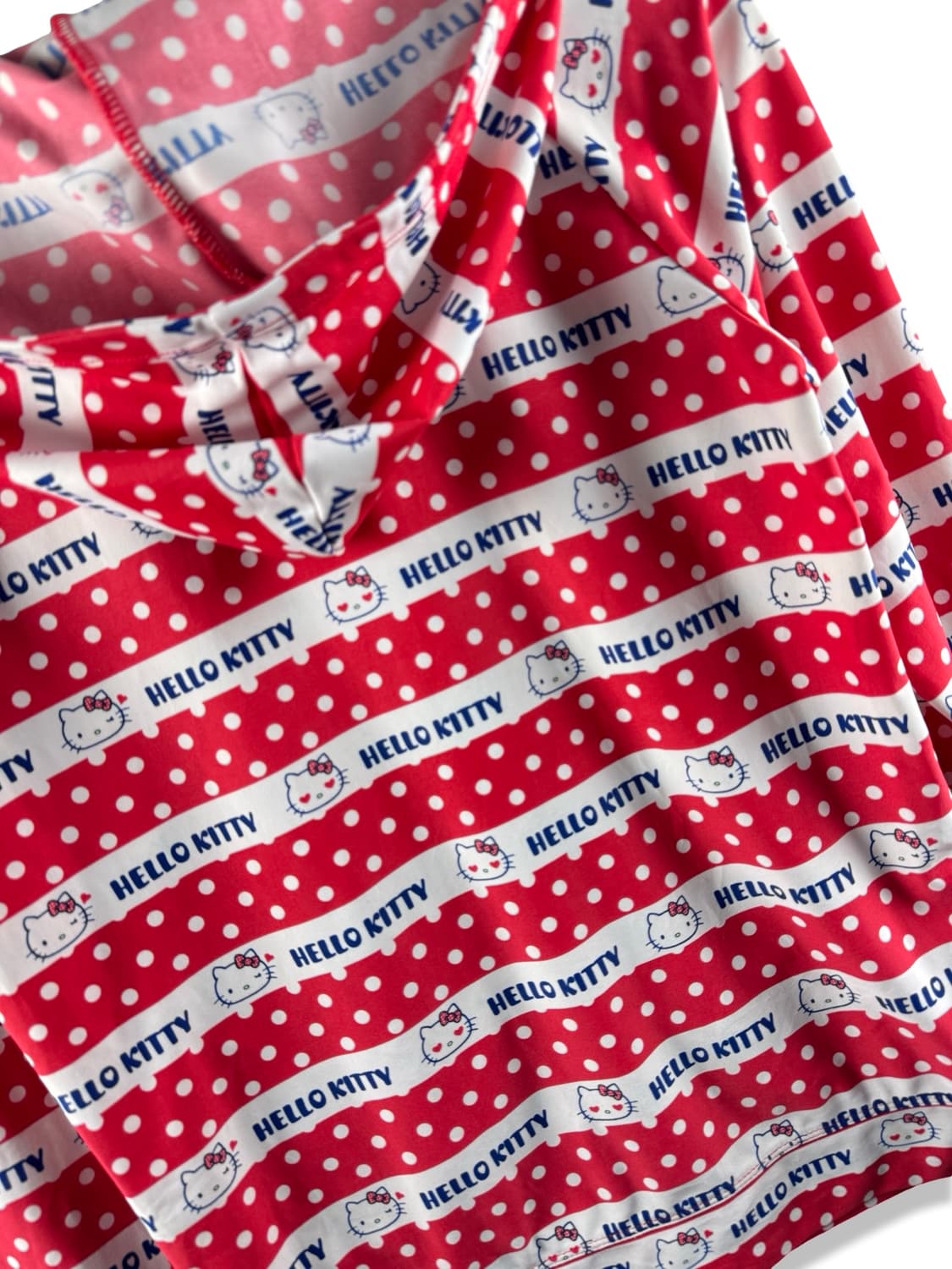 헬로키티 레드 도트 스위밍 집업2190 상품이미지5