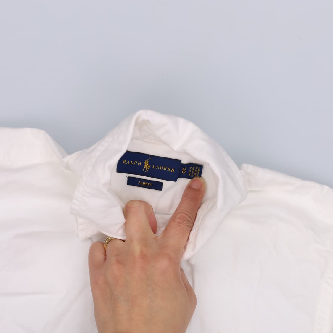 XS 폴로 여성 옥스포드 반팔셔츠 0306H1 상품이미지3