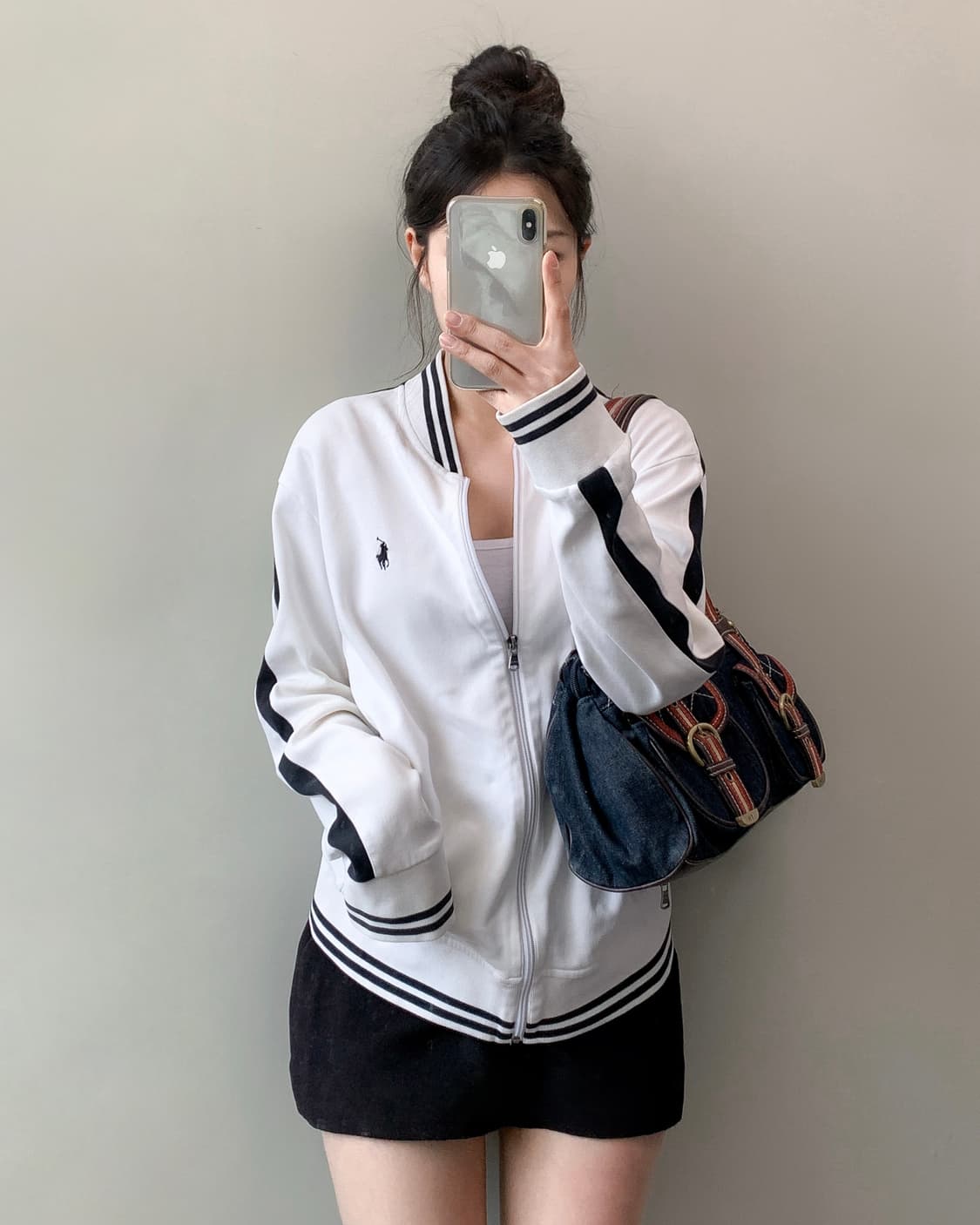 폴로 코튼 집업 상품이미지3