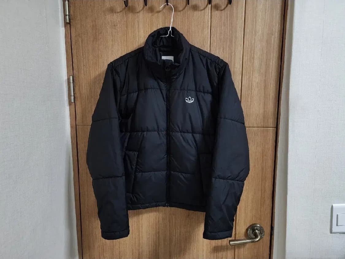 (L)여성 아디다스 쇼트 푸퍼 크롭 패딩 상품이미지1