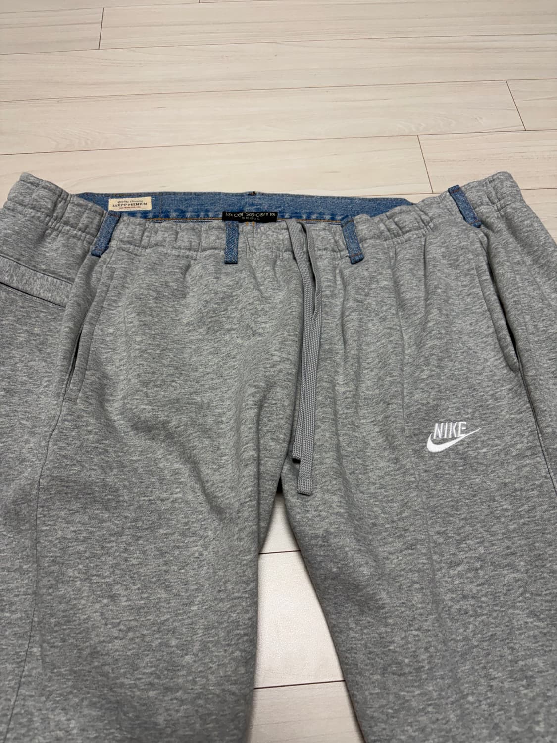 (S) BLESS 블레스 오버조깅진 회색 조거버전 상품이미지3