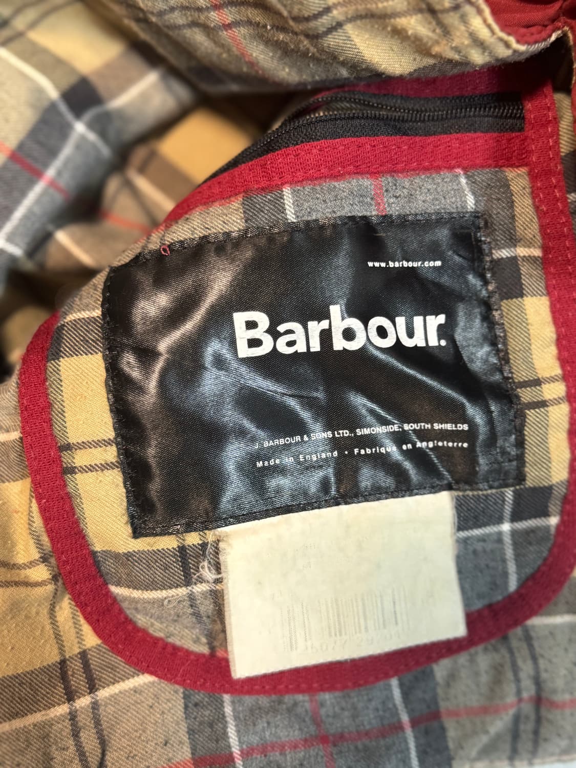 Barbour 올드 바버 빈티지 패딩 베스트 조끼 상품이미지4