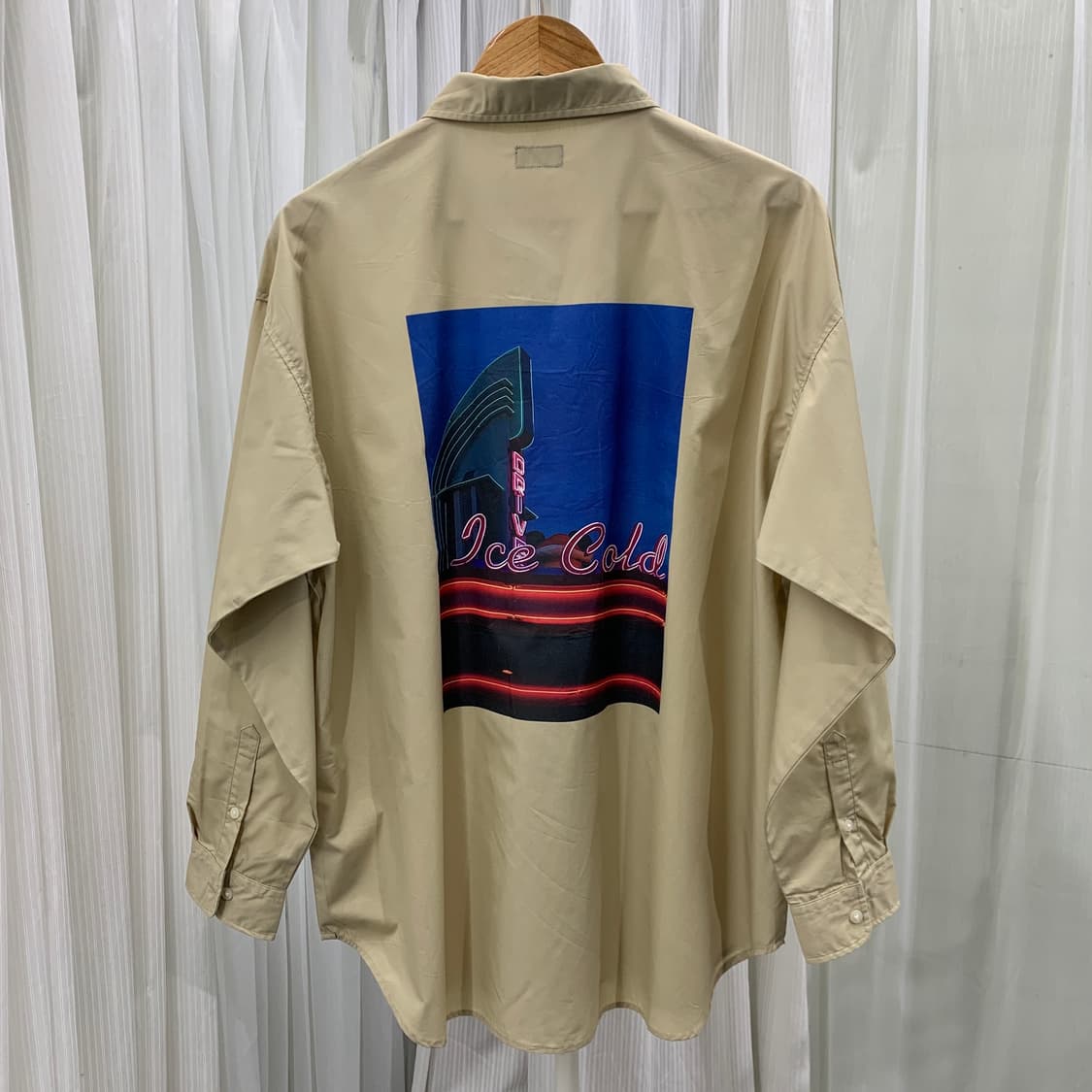 백넘버 ICECOLD 프린팅 셔츠 1714 상품이미지1