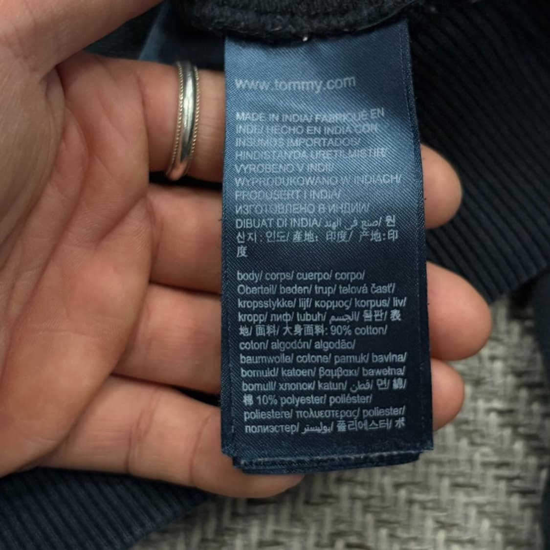 타미진스 빅로고 맨투맨 v2771 상품이미지7