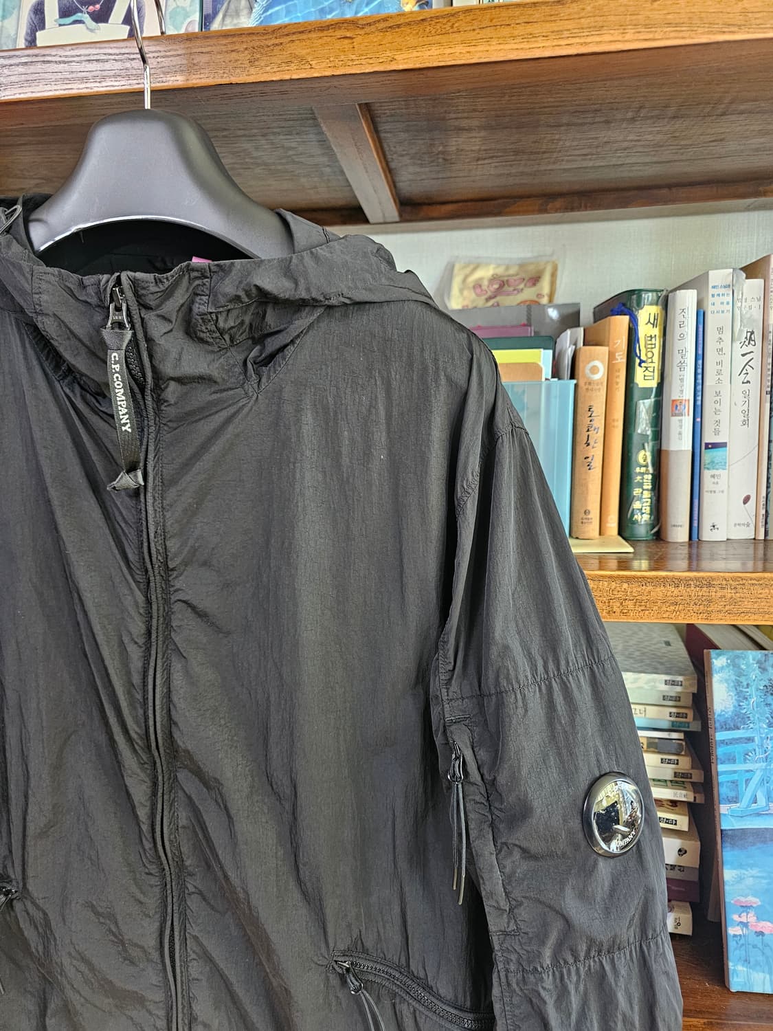 새거급!!ma1 스타일 후드 씨피 cp컴퍼니 나일론 자켓 팔아요 상품이미지2