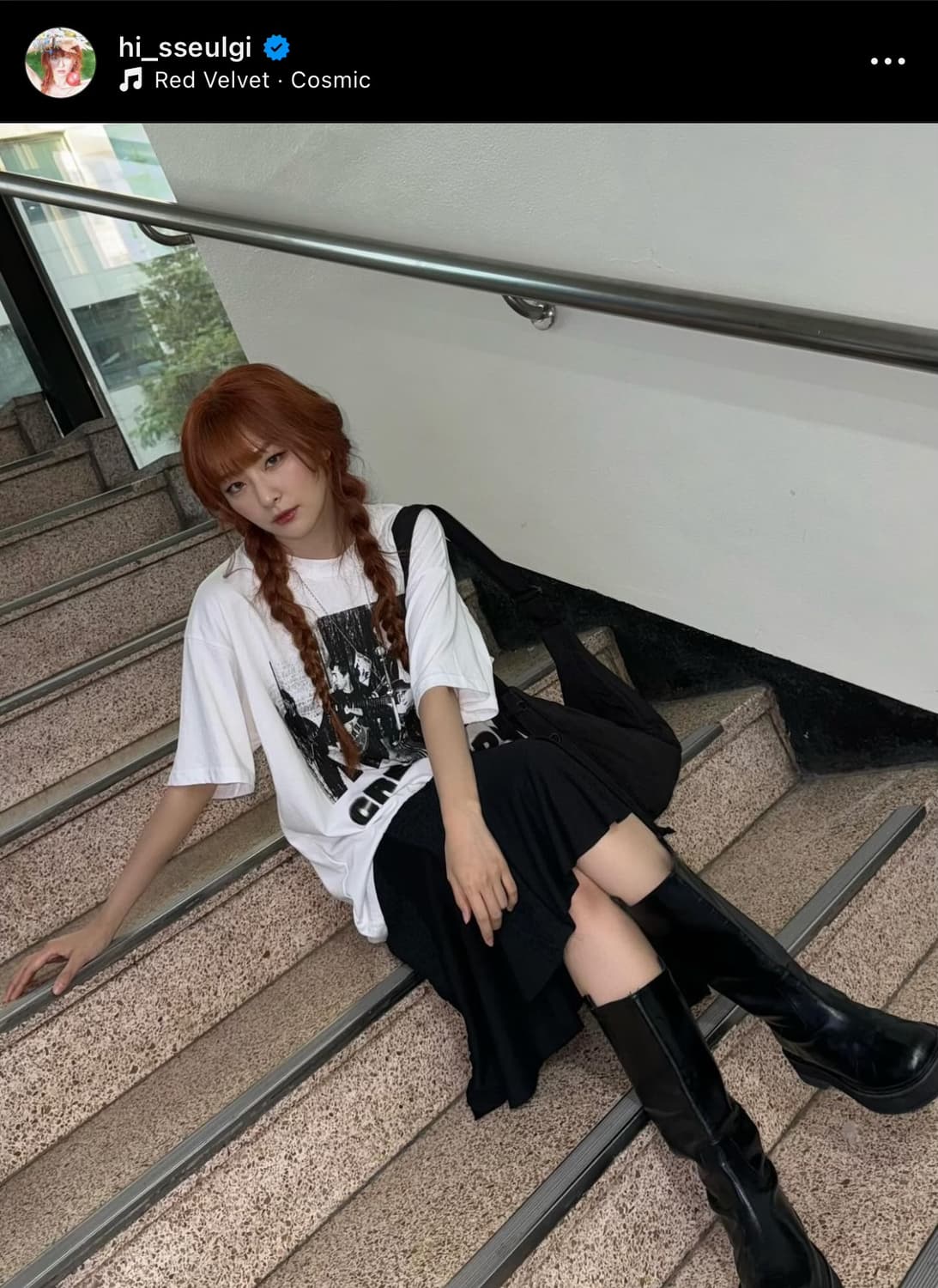 다이닛 CRESCENDO GRAPHICS T-SHIRT WHITE 상품이미지9