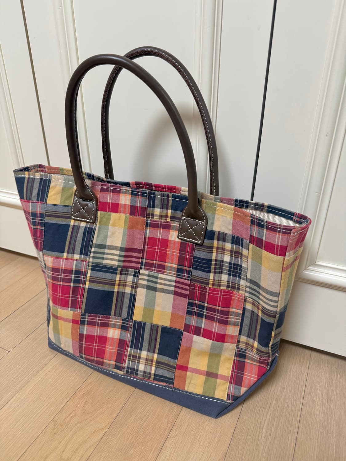 LL BEAN 엘엘빈 패치워크 토트백 상품이미지2