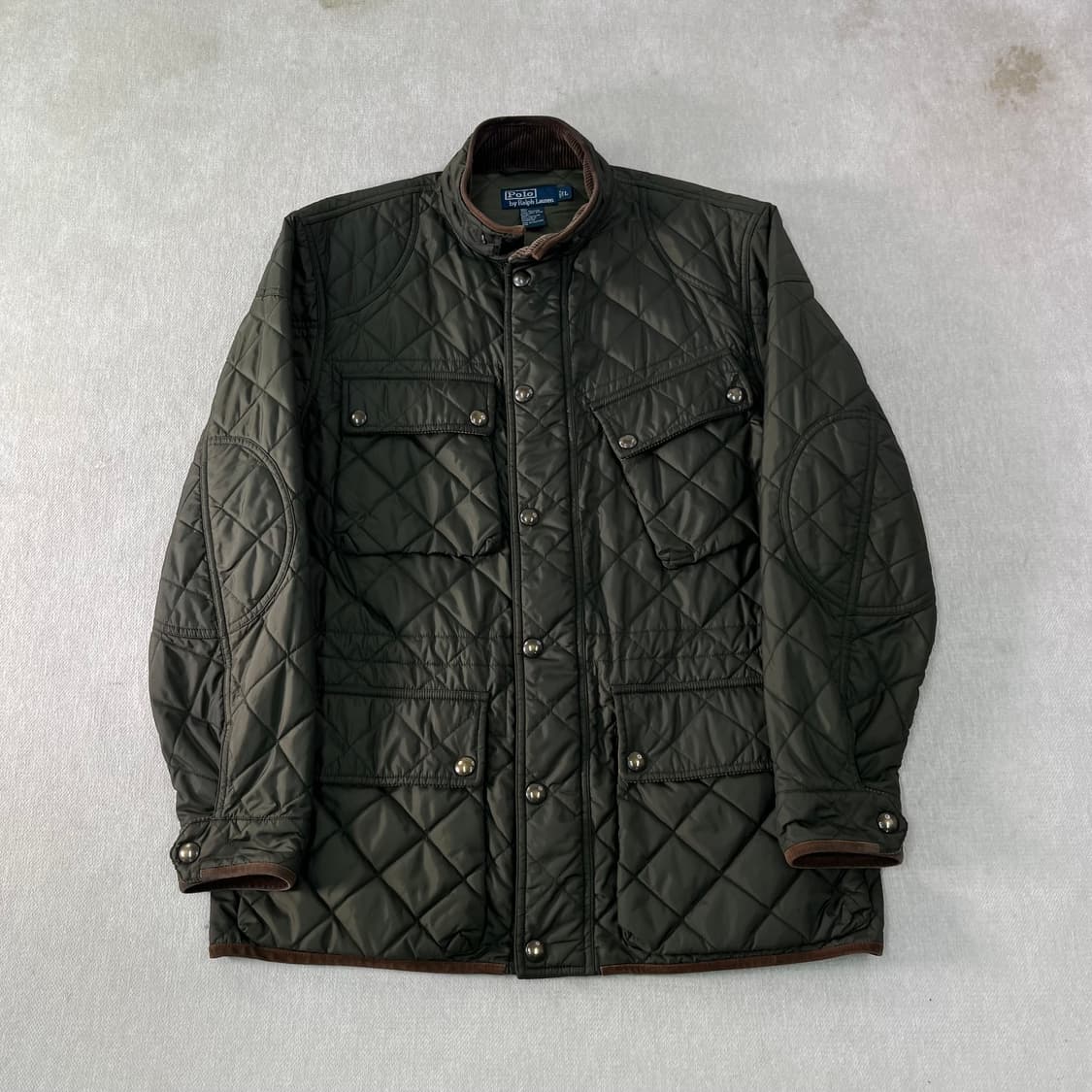 105 폴로랄프로렌 카키 퀄팅 코듀로이 자켓  상품이미지1