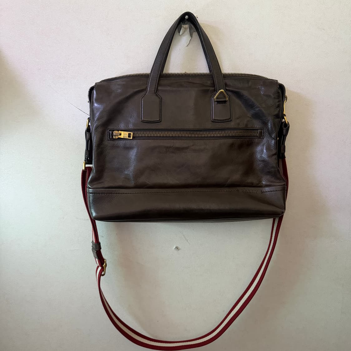 발리 다크브라운 브리프케이스 토트&크로스백 상품이미지2