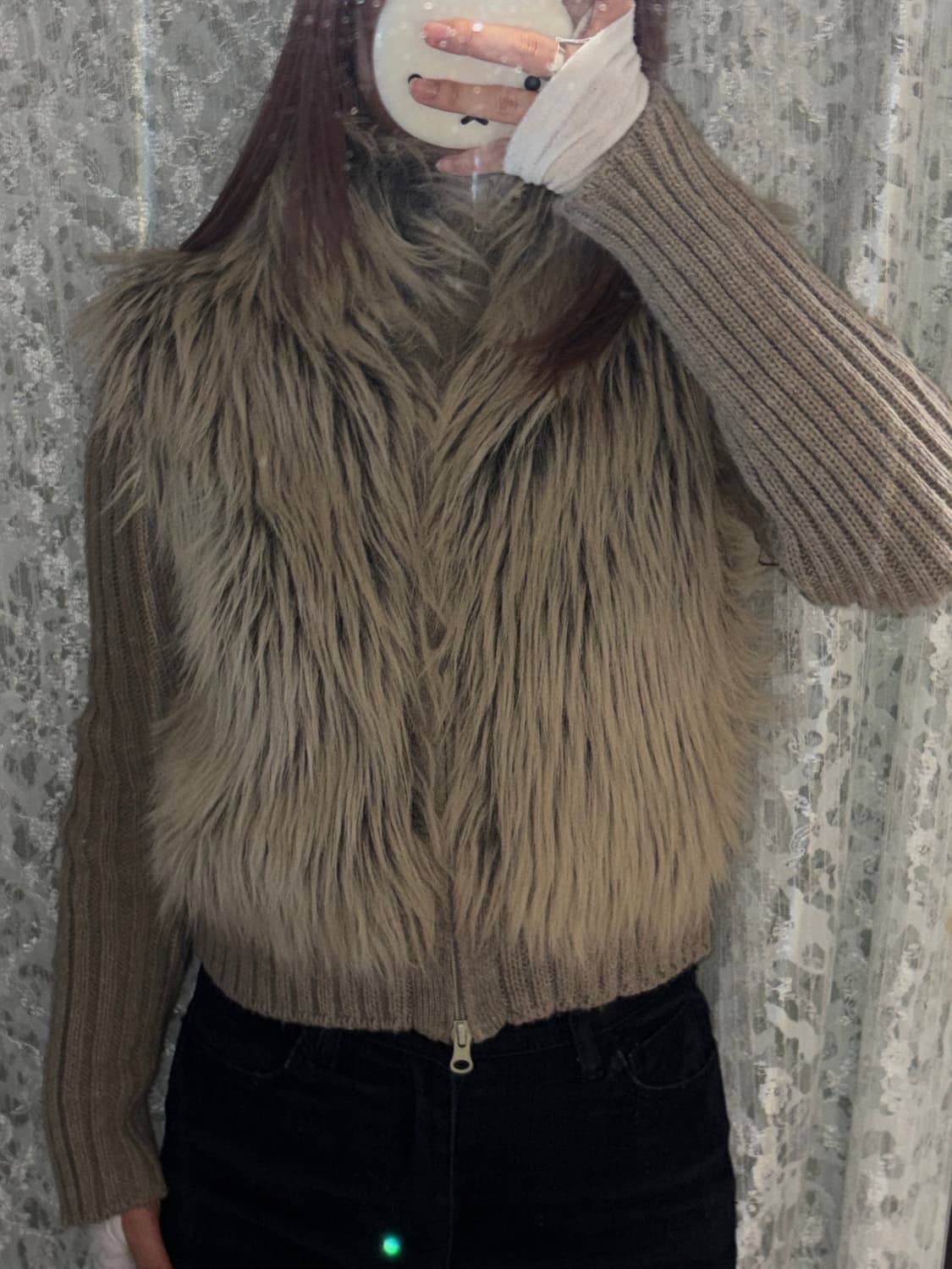 Morgan Fur zipup 상품이미지2