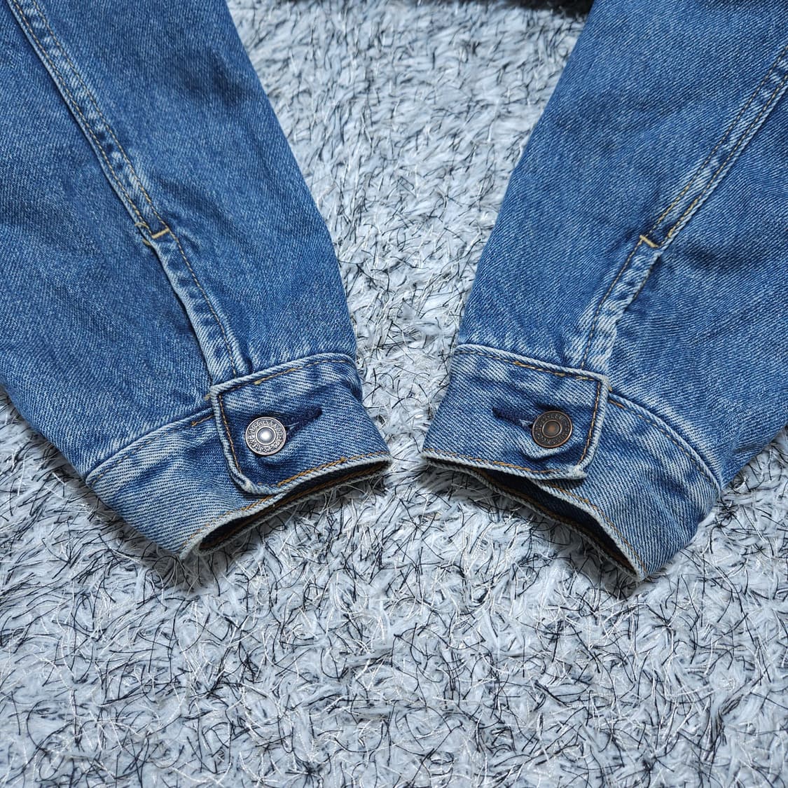 리바이스) L 남자 쉐르파 데님트러커자켓  올드스쿨/ 왕눈이샵 상품이미지6