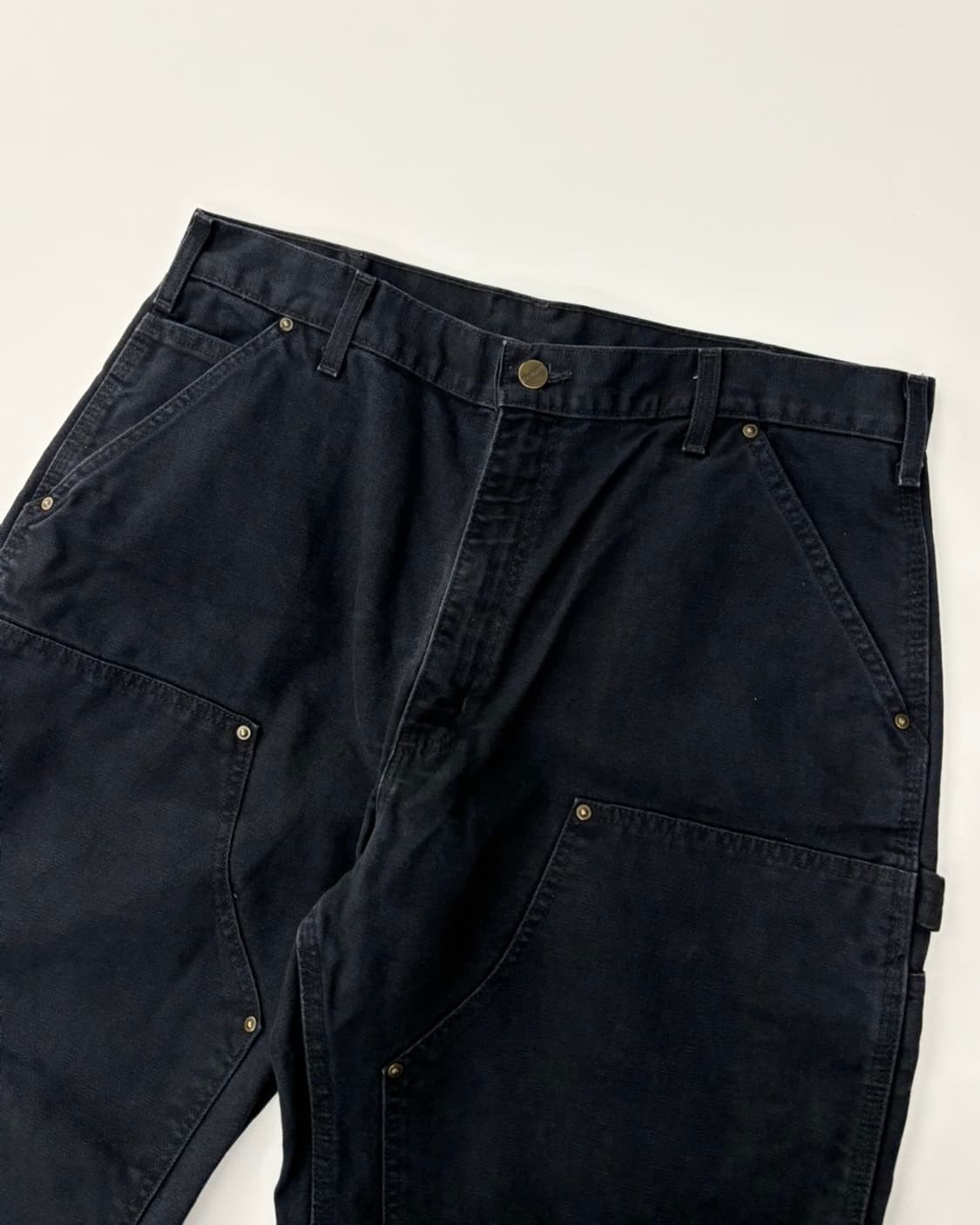 Carhartt 칼하트 블랙 더블니 카펜터 팬츠  상품이미지3