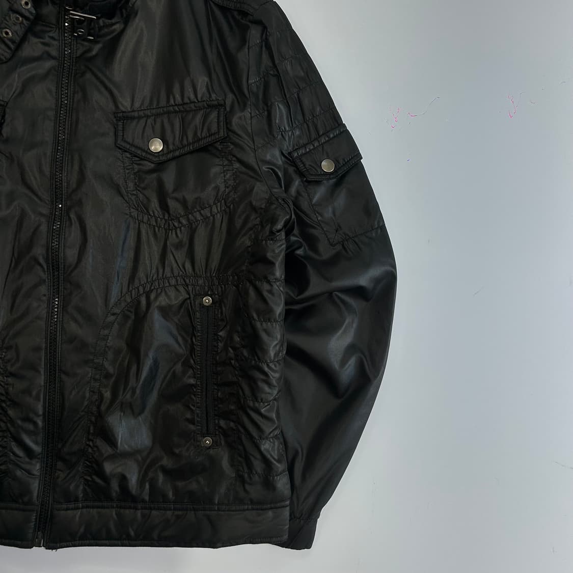Mf.! 나일론 블랙 워크 자켓 상품이미지5