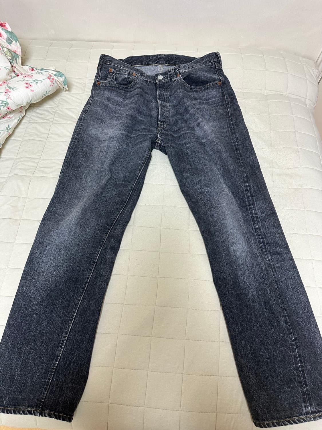 웨어하우스 Lot 2ND-HAND 1101 블랙 32LENGTH 상품이미지2