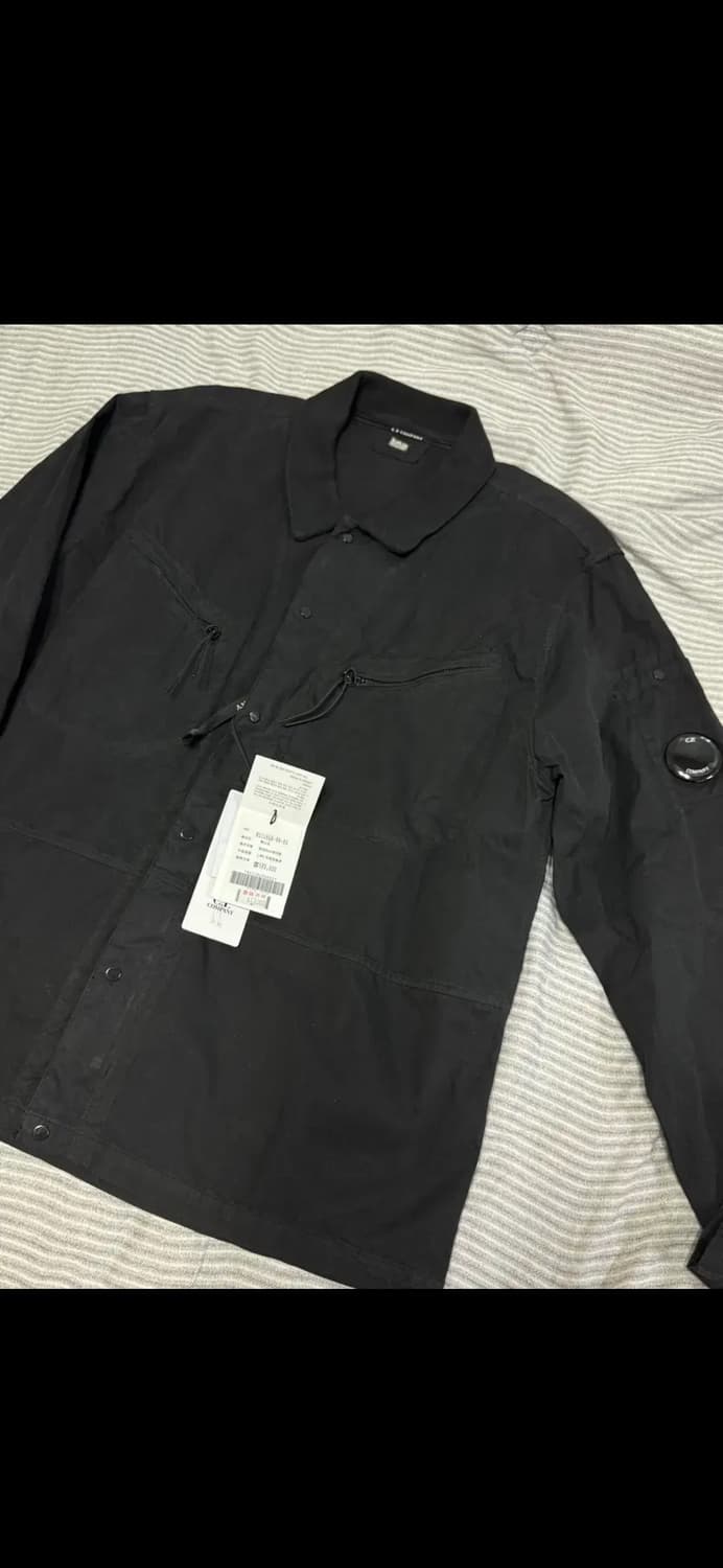 CP컴퍼니 블랙 오버셔츠(XL) 상품이미지1