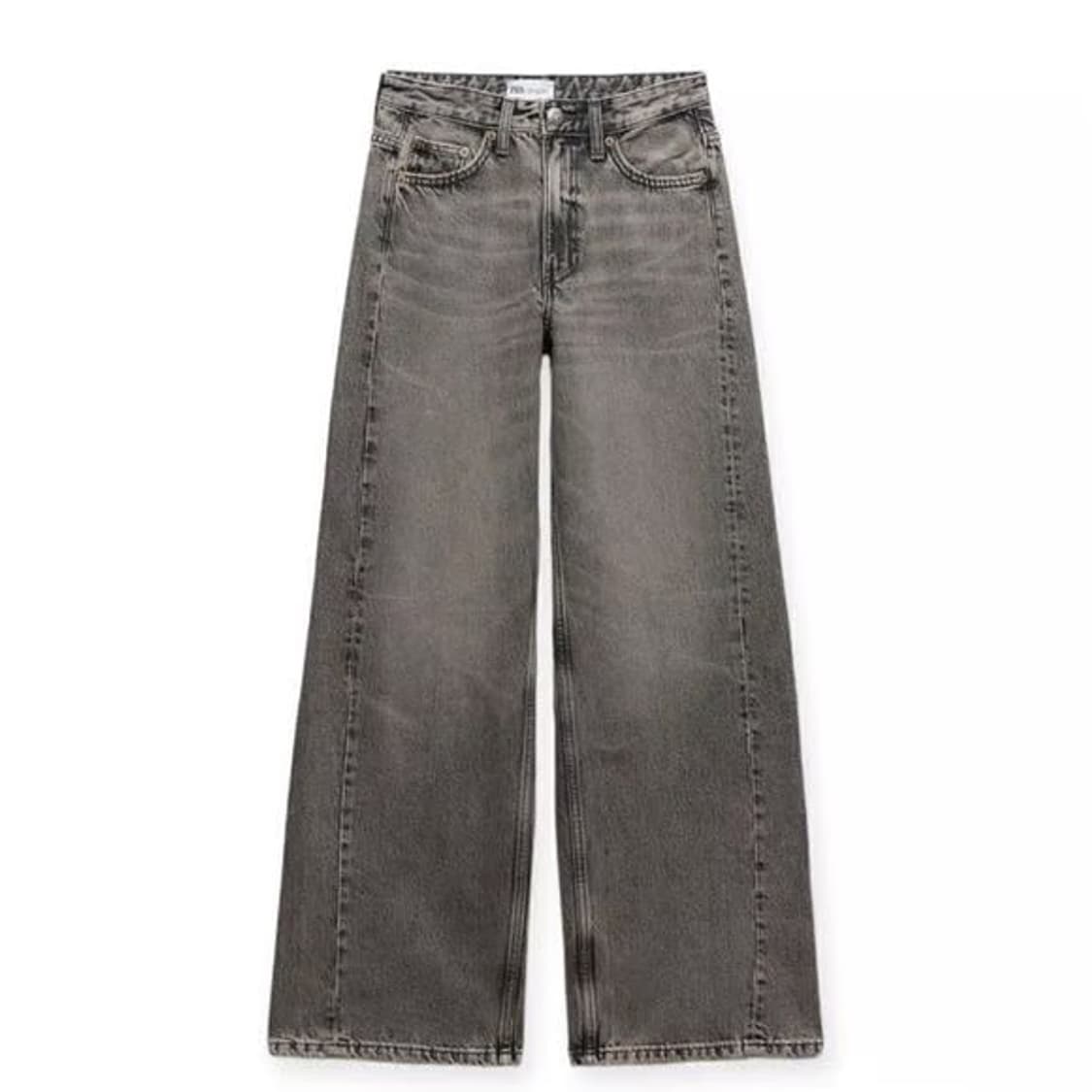 자라 미드 라이즈 와이드레그진 26 상품이미지2