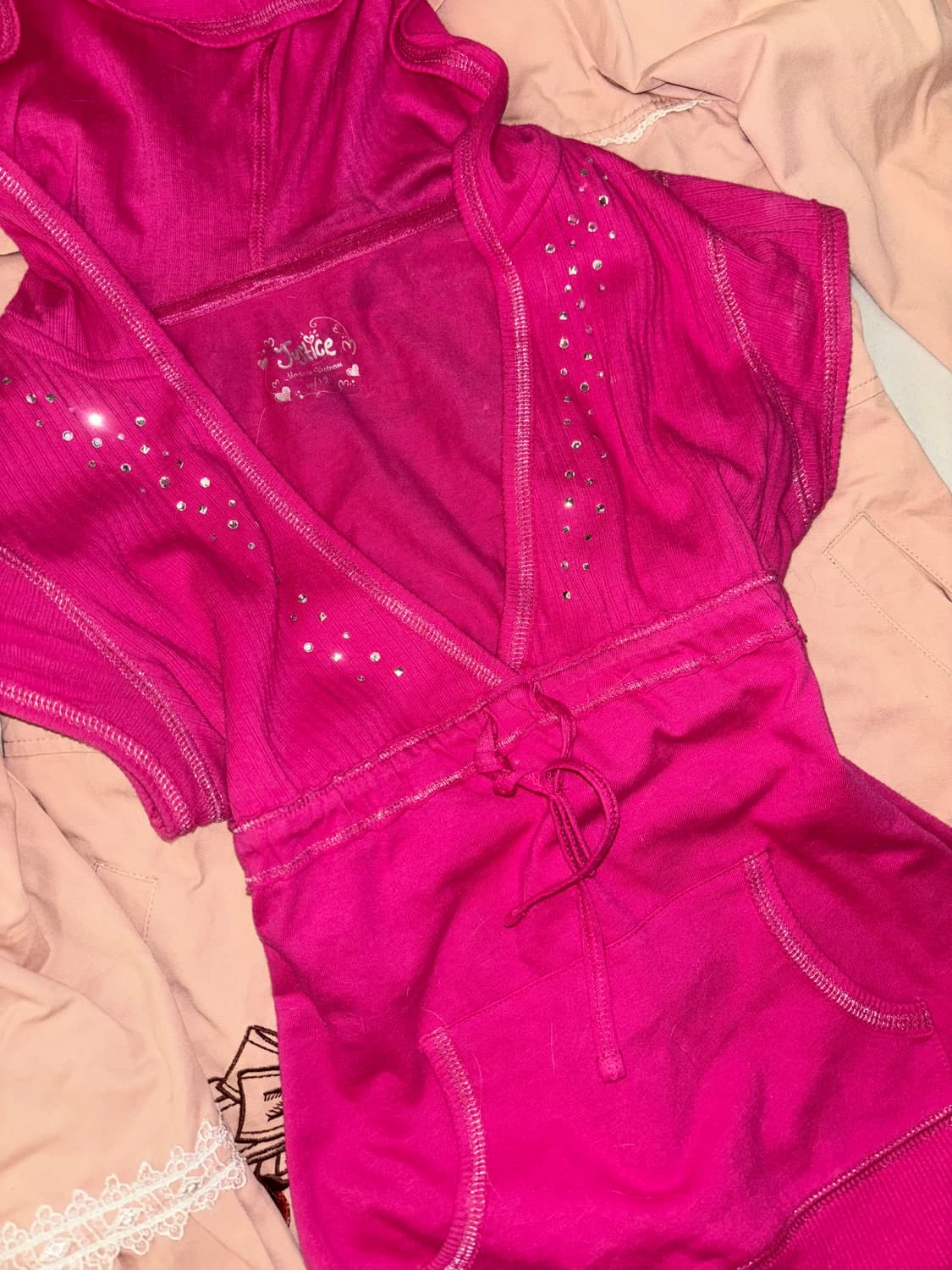 빈티지 와투케 큐빅 후드 반팔 상품이미지2