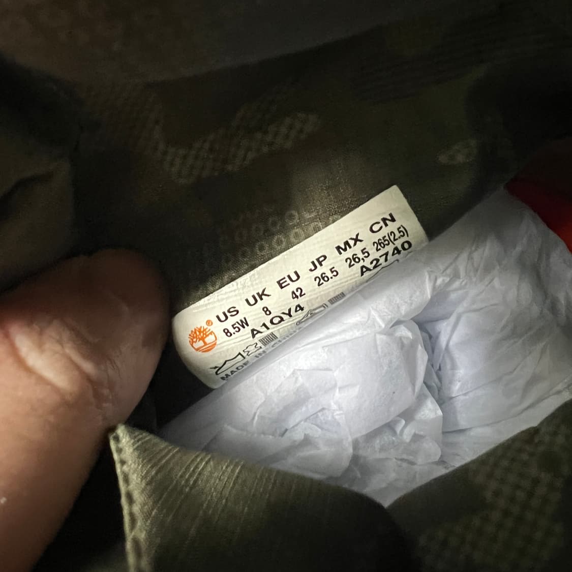 팀버랜드 롤탑 부츠 위트 카모플라쥬 패턴 상품이미지6