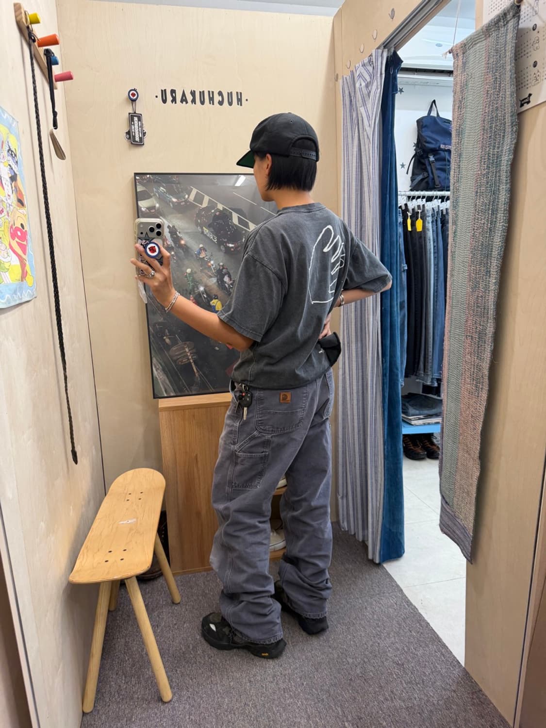 Carhartt distressed carpenter (33X34) 상품이미지10