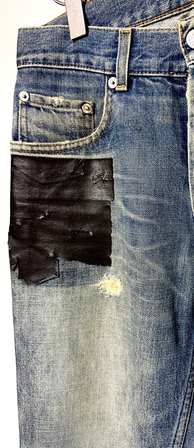 Helmut Lang 1997 BK 2Type Washed Denim 상품이미지4