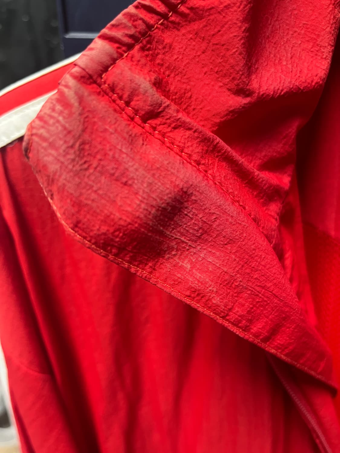 발렌시아가 아디다스 포플린 트랙자켓 레드, 1사이즈 상품이미지8