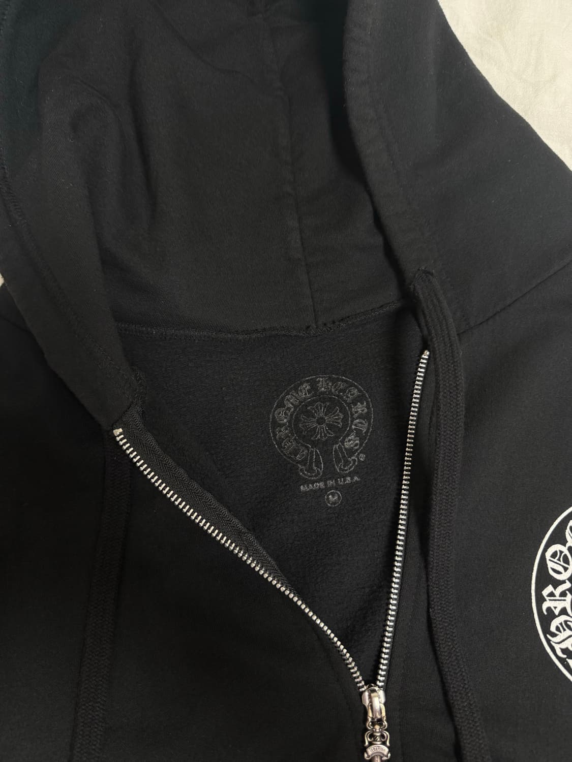 크롬하츠 홍콩 홀스슈 후드집업 M 상품이미지3