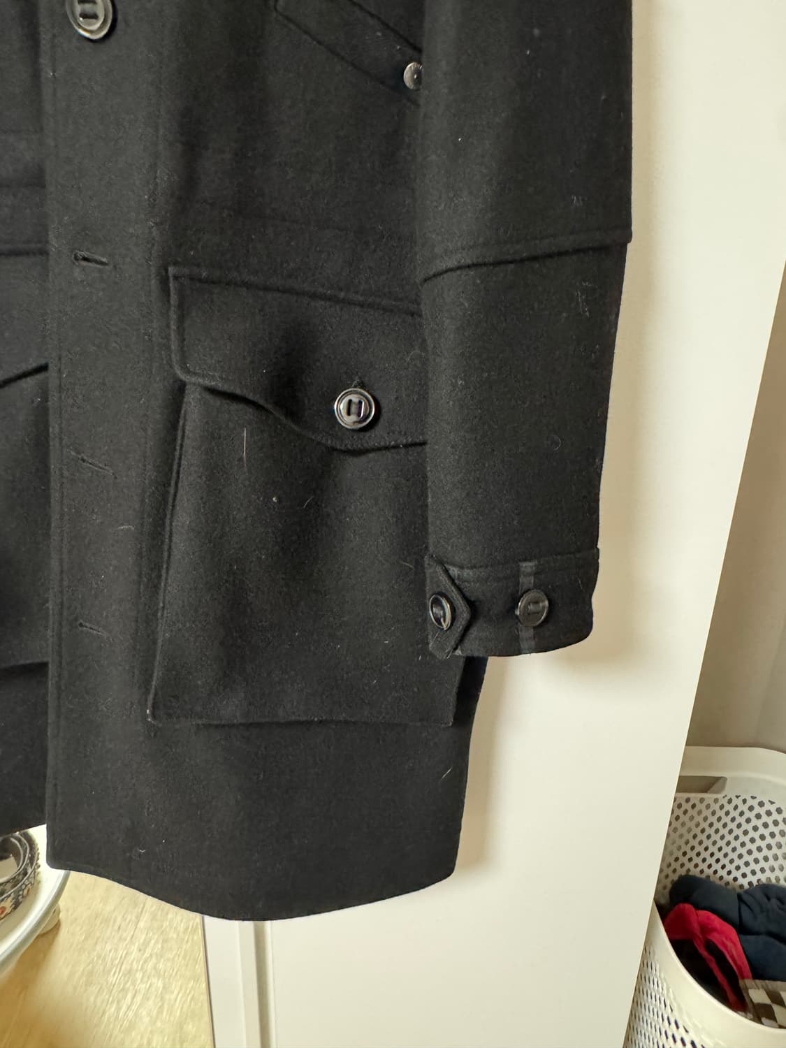 이스트로그 ECW 울 후드 코트 상품이미지8