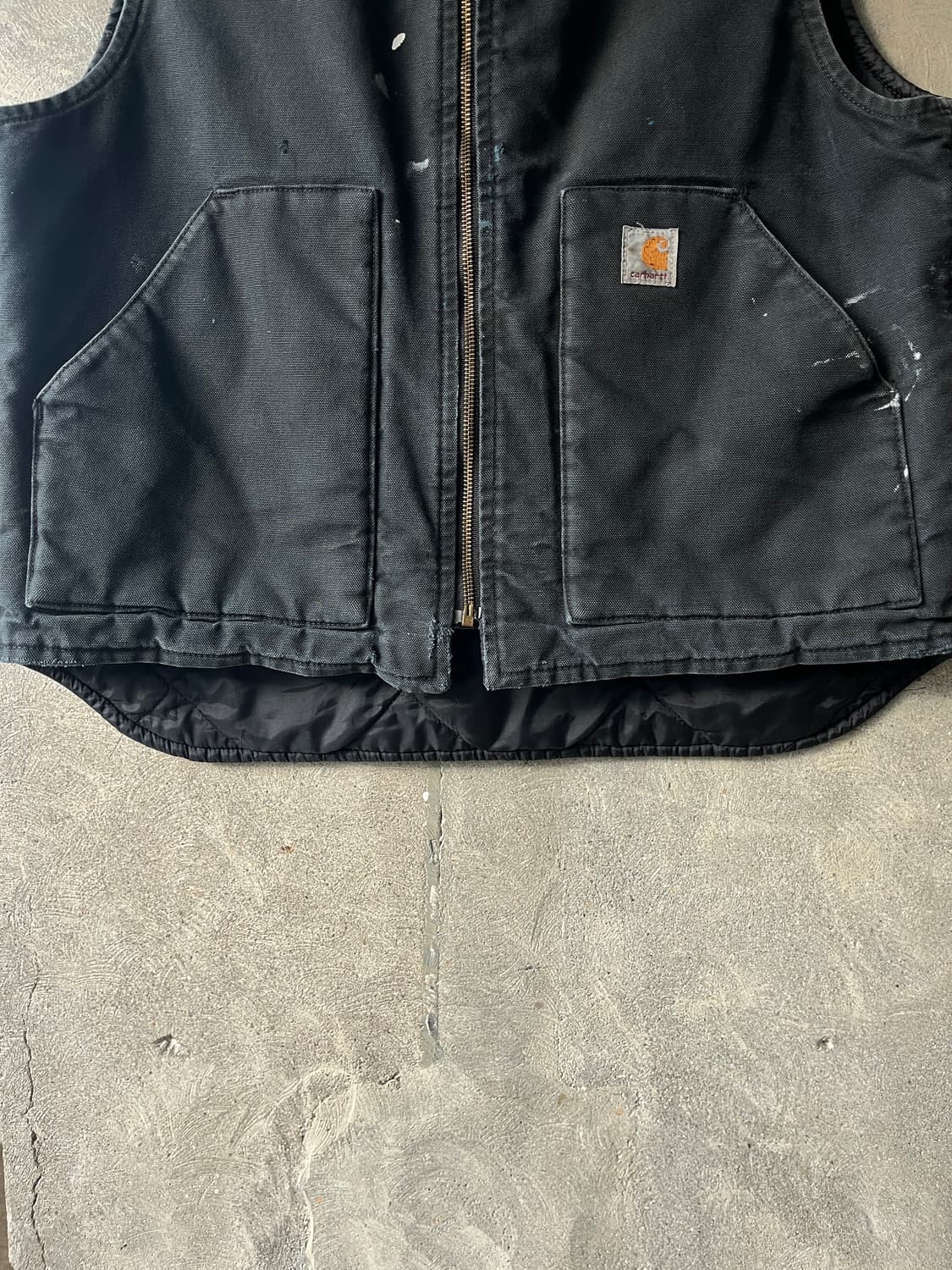 Carhartt Duck Work Vest 상품이미지3