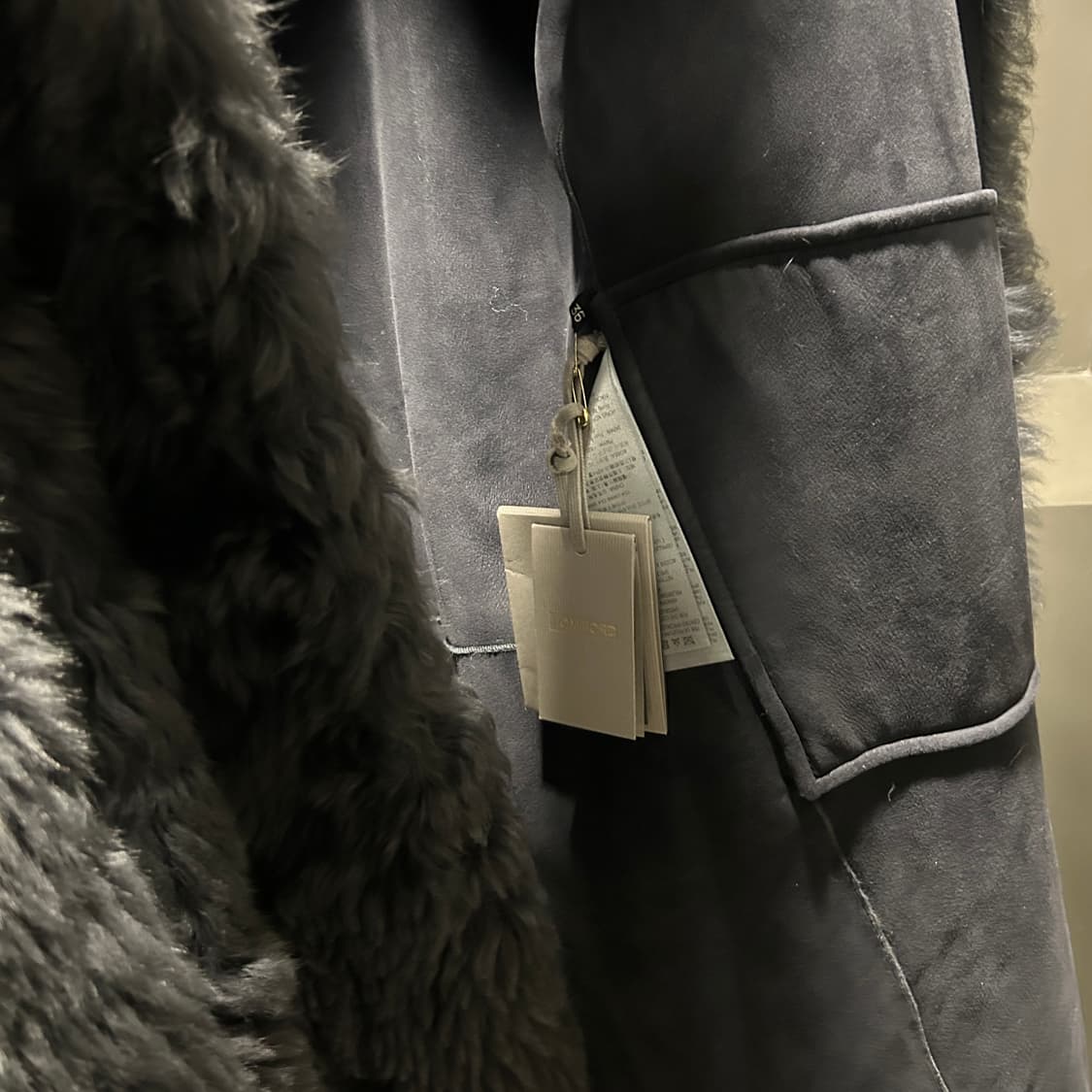 톰포드 시어링 퍼 무스탕 코트 상품이미지6