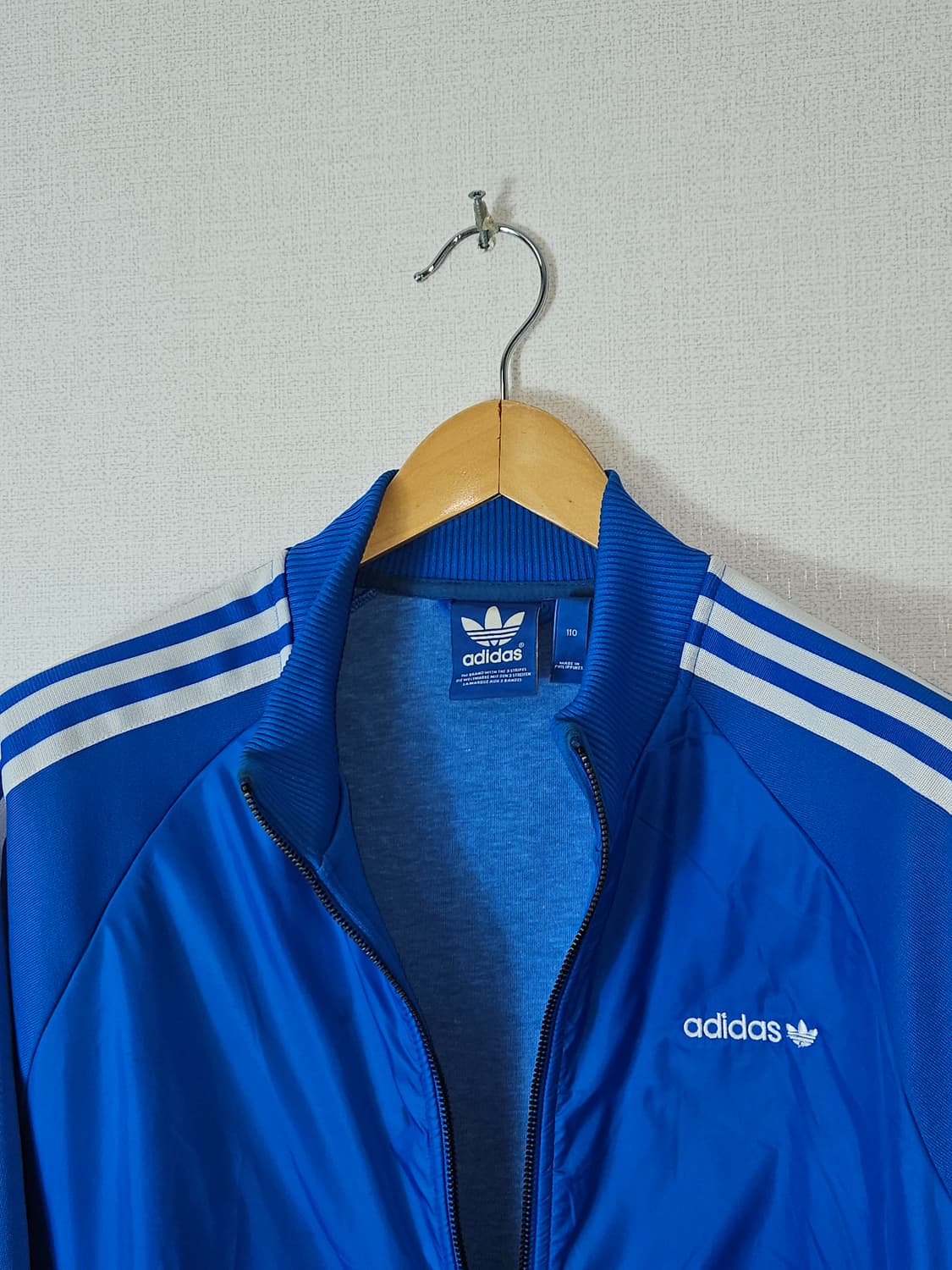 아디다스 워터블루 트랙탑 져지 집업 자켓 110 상품이미지3