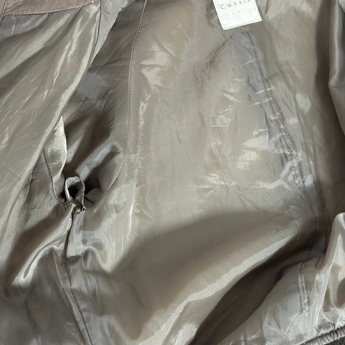 일본 갸루 호피 퍼 자켓 상품이미지6