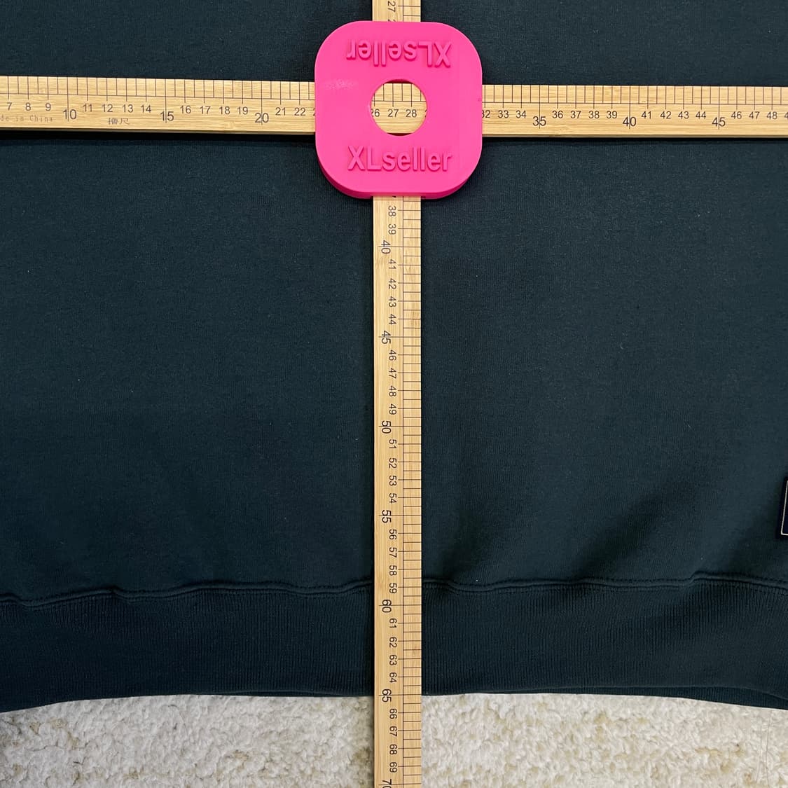 L] 90s Russell 러셀 made USA 하프 집업 코튼 스웻셔츠 상품이미지8