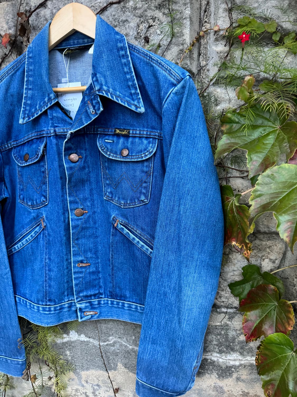 70s~80s wrangler 랭글러 126mj 데님 트러커 자켓 40 상품이미지3