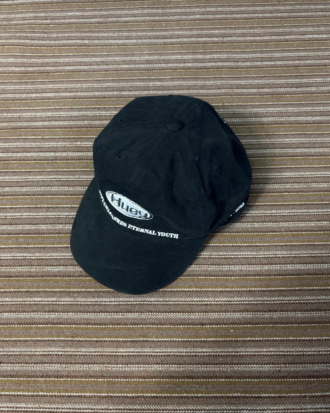 휴이 Heritage Logo Cap [Black] 상품이미지2
