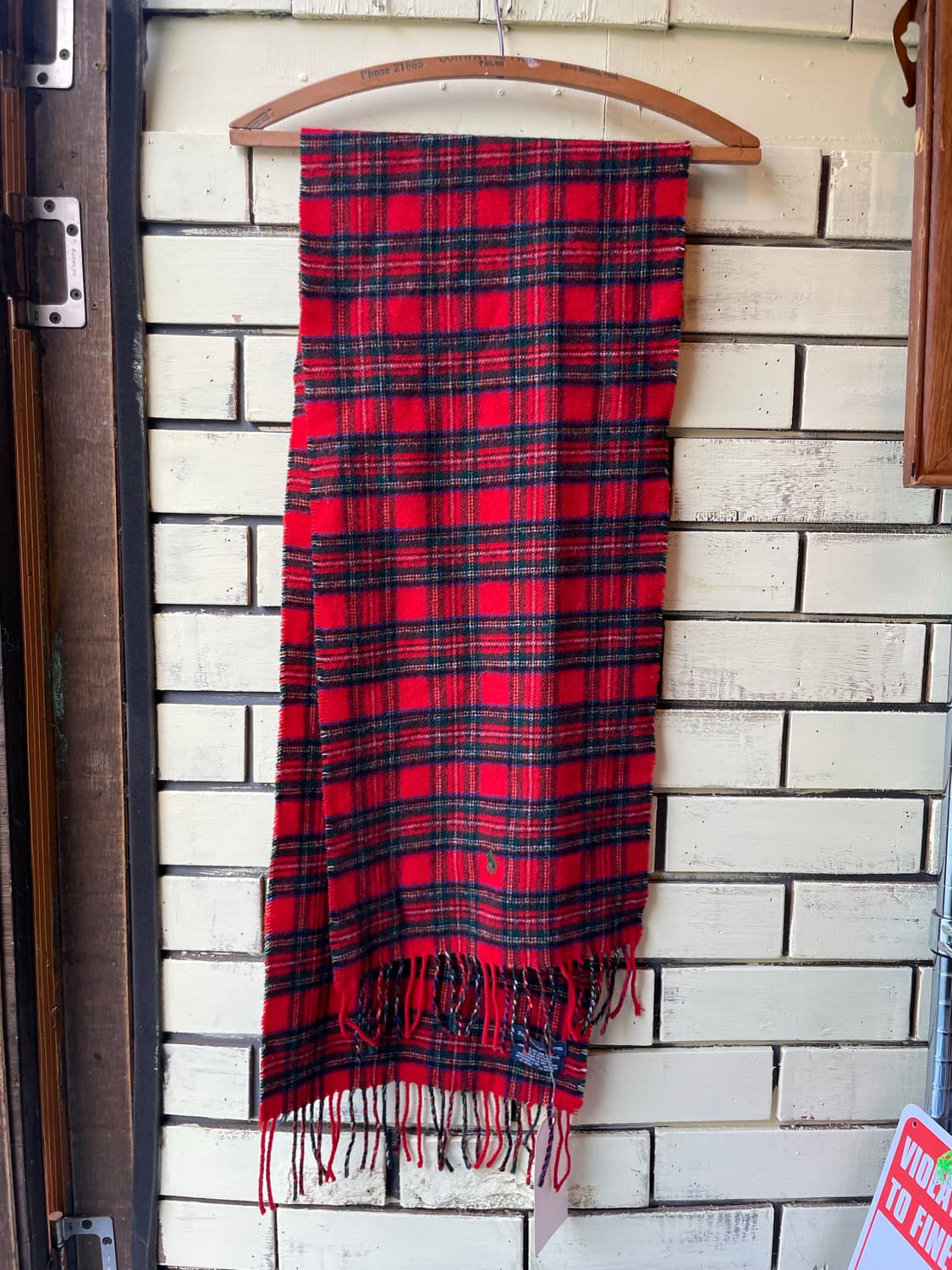 Polo Ralph Lauren Lambswool Tartan Scarf 상품이미지2