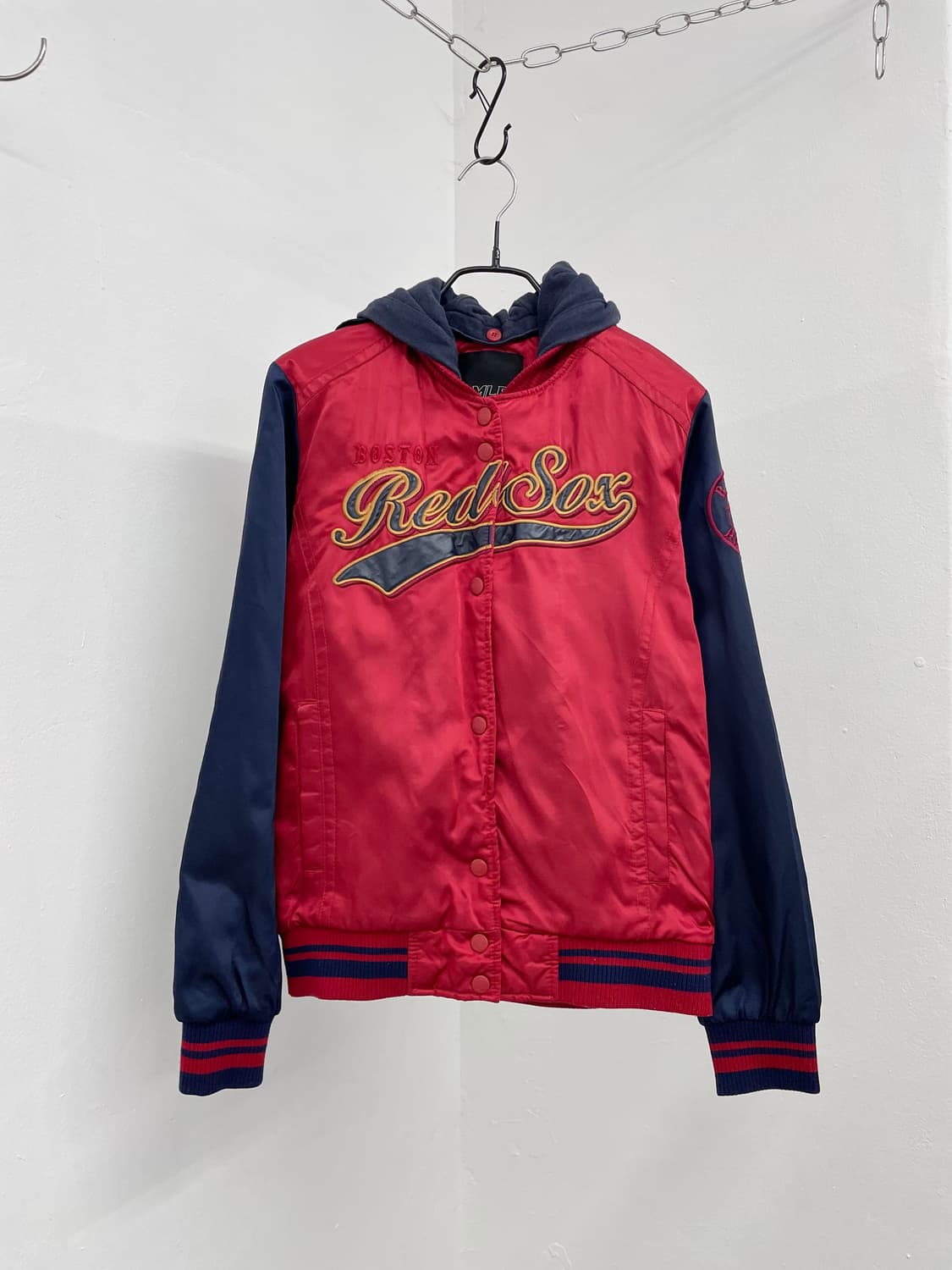 MLB 새틴 바시티 자켓 상품이미지4