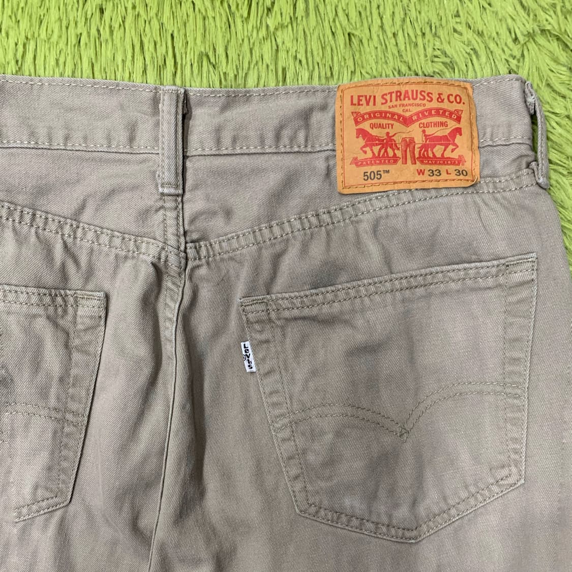 [34] 리바이스 505 화이트탭 치노팬츠 00505-0718 상품이미지1